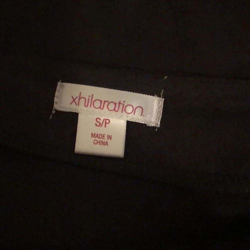 Black suede like mini skirt with cutout designs - Picture 7 of 8